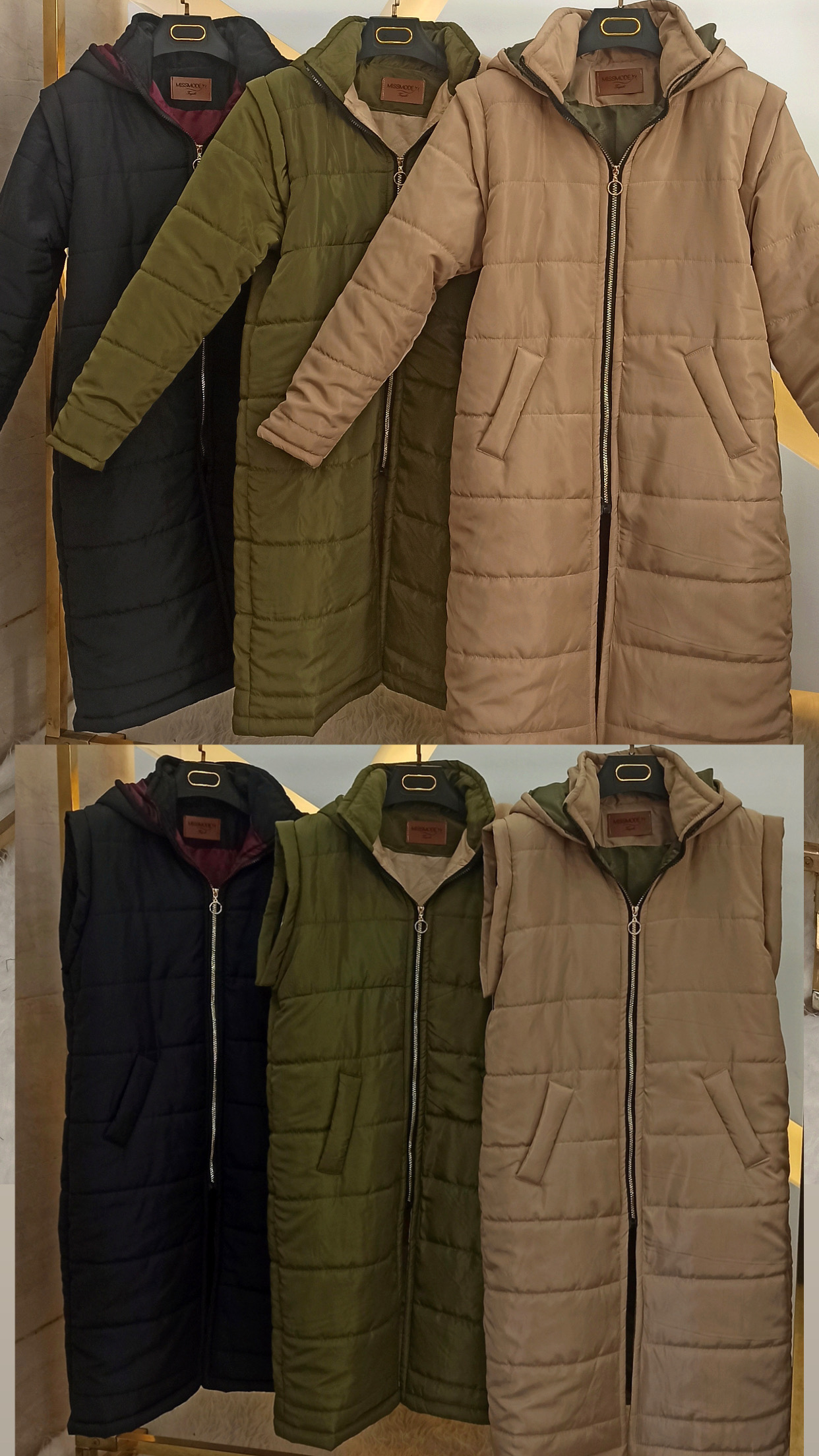 کاپشن پافر شو هیدا